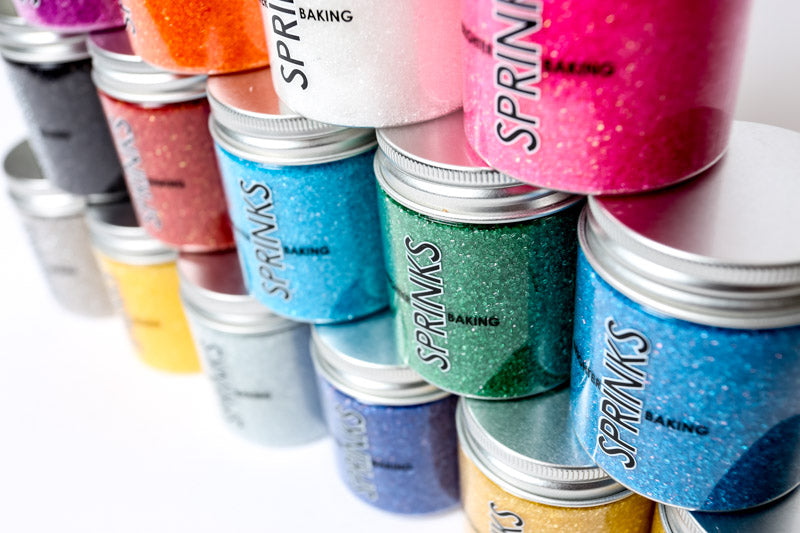 GREEN Sanding Sugar (80g) - by Sprinks