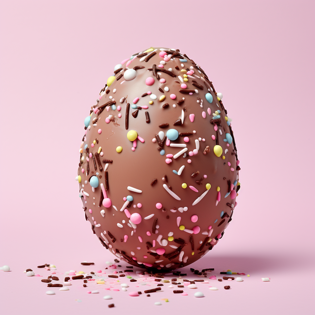 SPRINKS Silicone Mould - LARGE PLAIN EASTER EGG