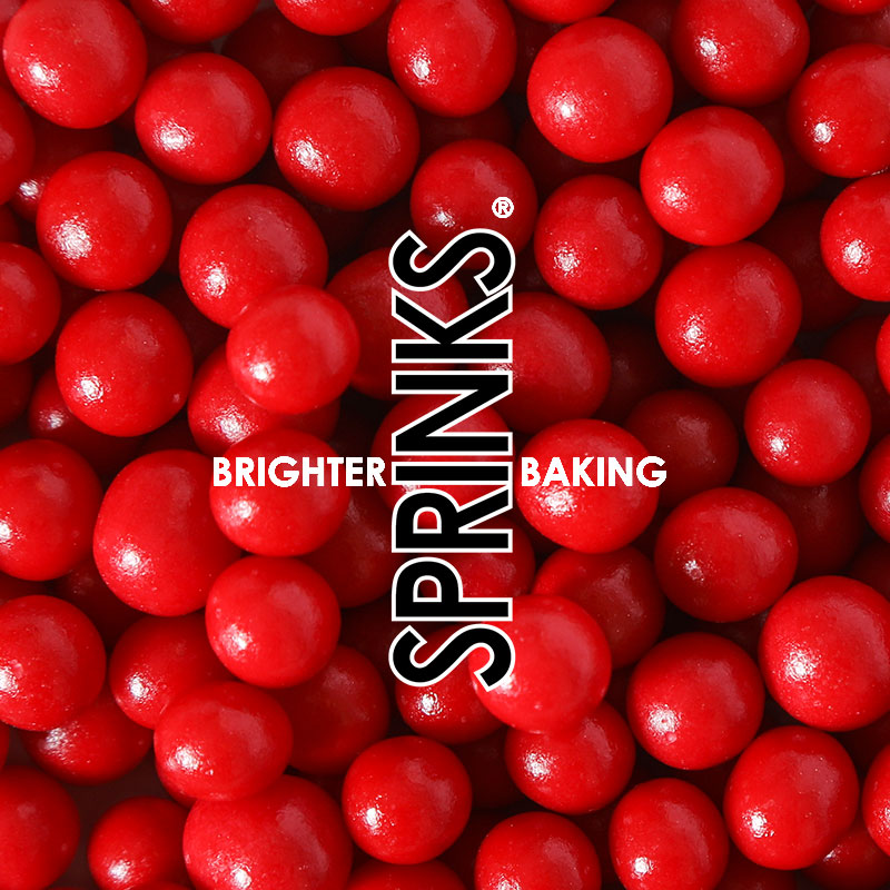 Cachous RED 8mm (85g) - by Sprinks