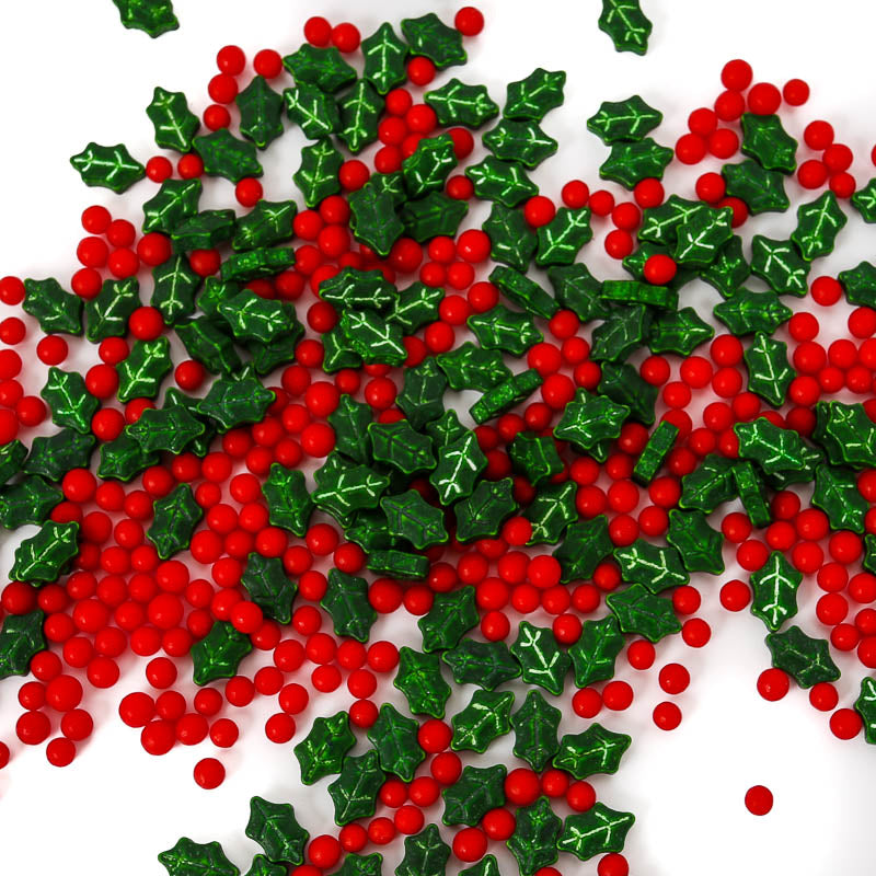 DECK THE HALLS Sprinkles (80g) - by Sprinks