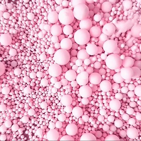 500g PASTEL PINK BUBBLE BUBBLE Sprinkles - by Sprinks