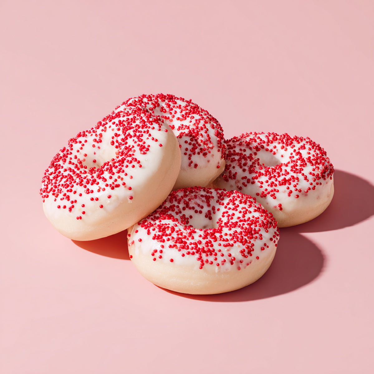 2kg BULK Nonpareils RED - by Sprinks
