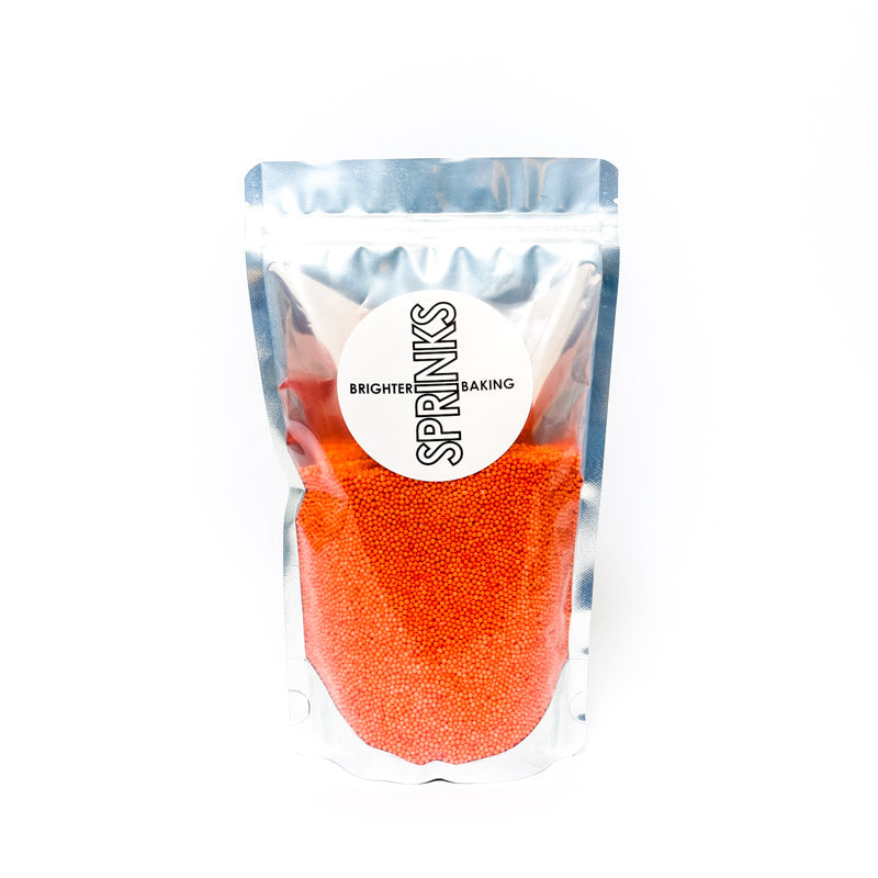 500g Nonpareils ORANGE - by Sprinks