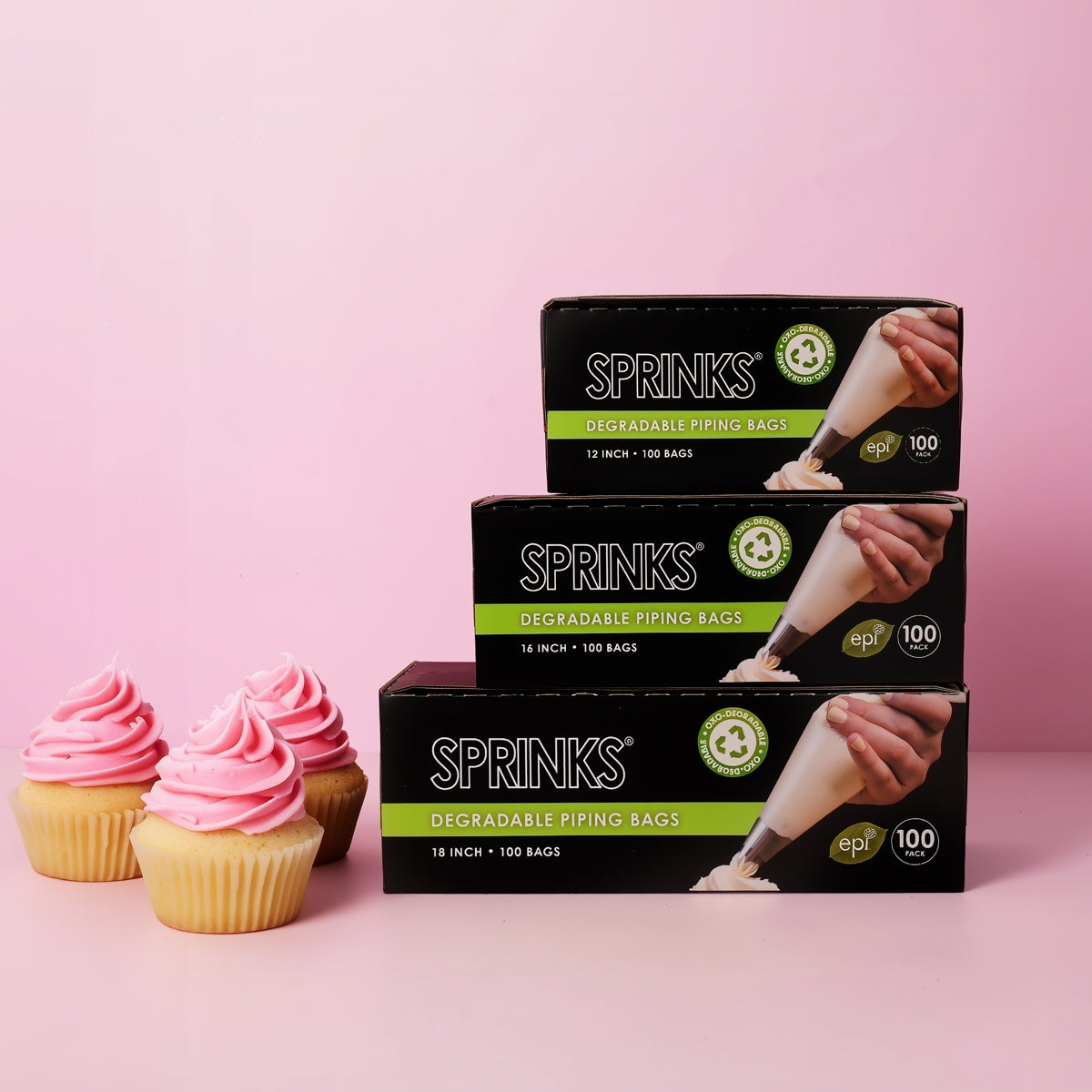 16" BIODEGRADABLE Piping Bags (Pack of 100) - by Sprinks