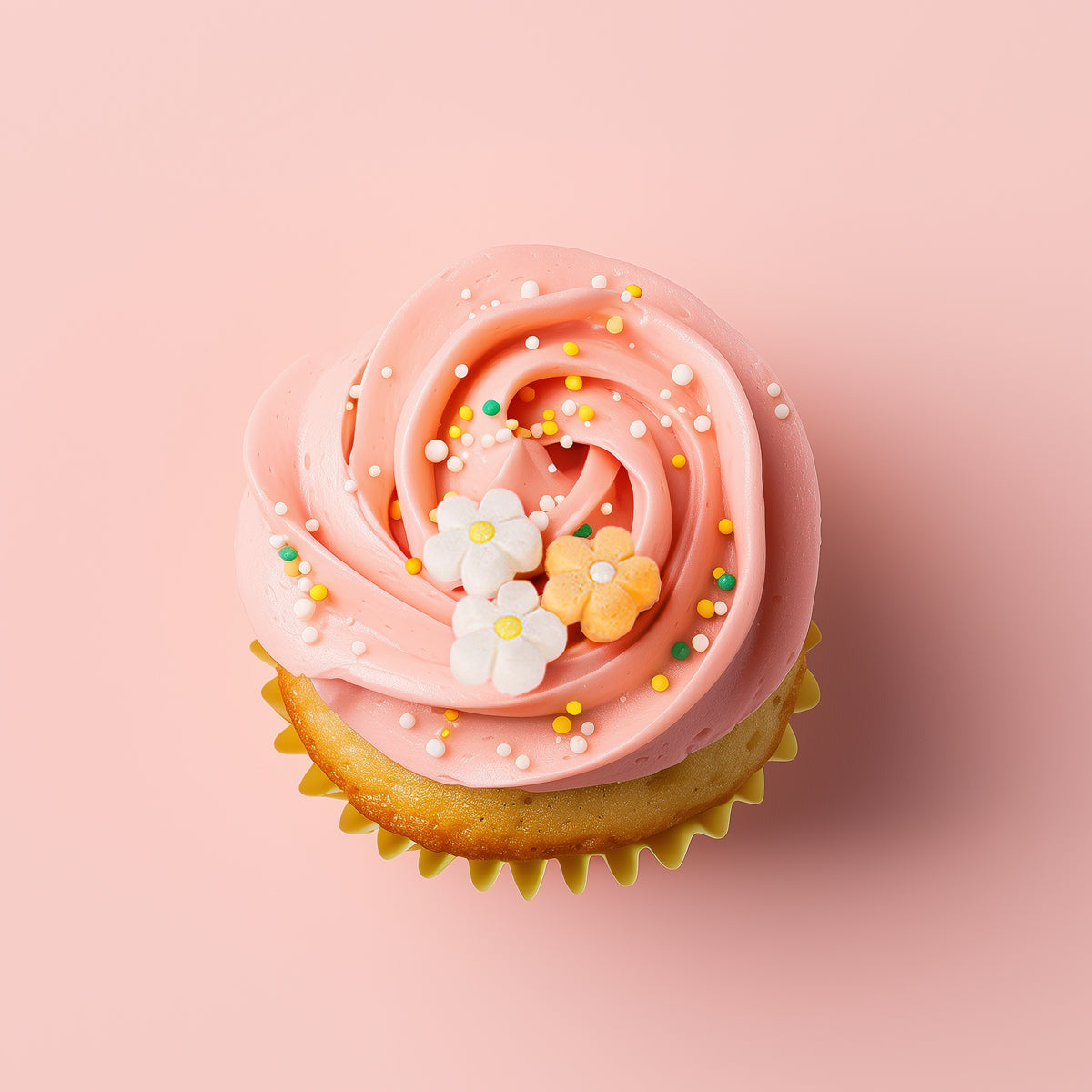 SPRINKS Icing Decorations - COLOURFUL FLOWERS (24 pieces)