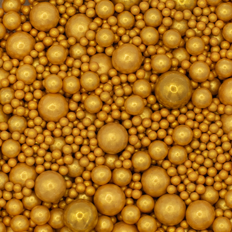 500g GOLD BUBBLE BUBBLE Sprinkles - by Sprinks