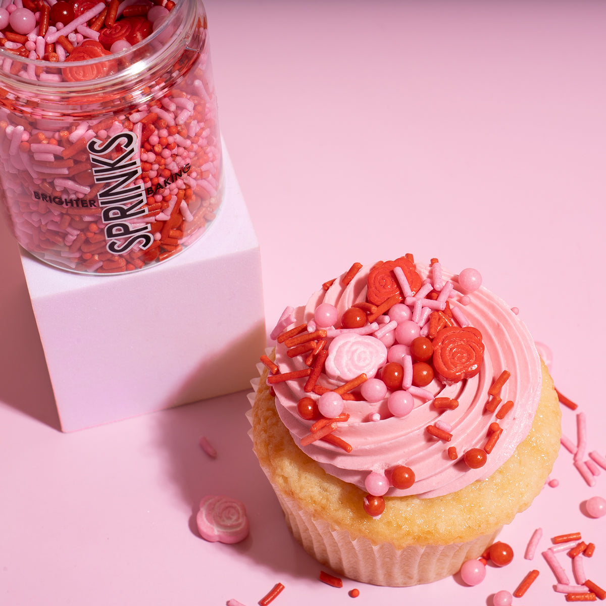 LA VIE EN ROSE Sprinkles 70g - by Sprinks