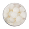 Cachous Pearl Beads MATTE WHITE 10mm (65g) - by Sprinks