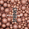 500g ROSE GOLD BUBBLE BUBBLE Sprinkles - by Sprinks