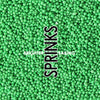 500g Nonpareils GREEN - by Sprinks