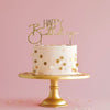 WHITE & GOLD Wafer Confetti Decorations (9g) - by Sprinks