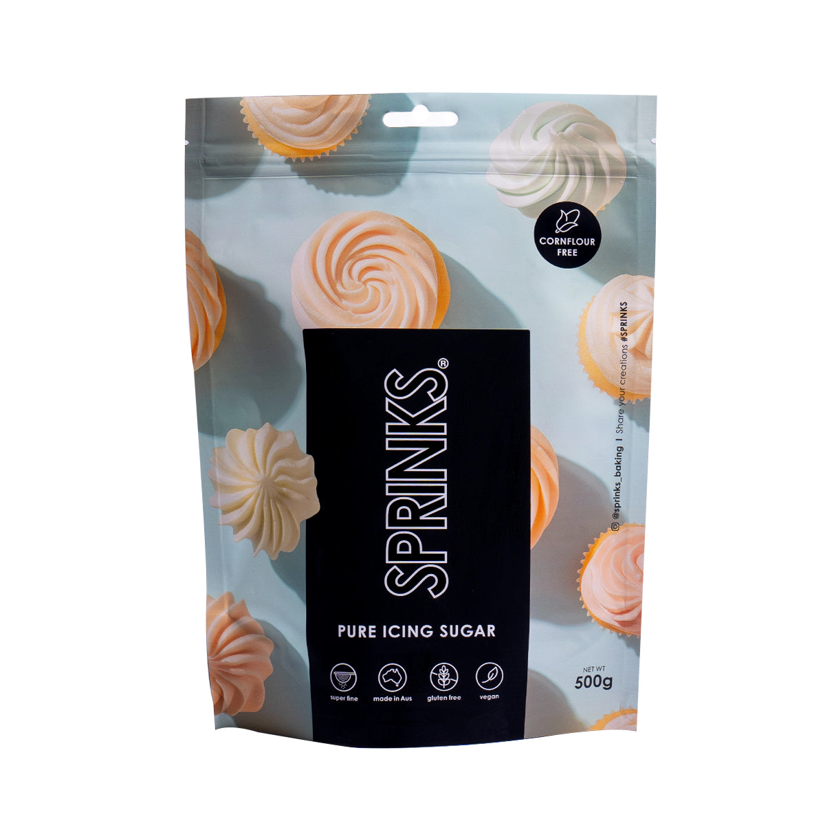 SPRINKS Baking Essentials - Pure Icing Sugar (500g)**