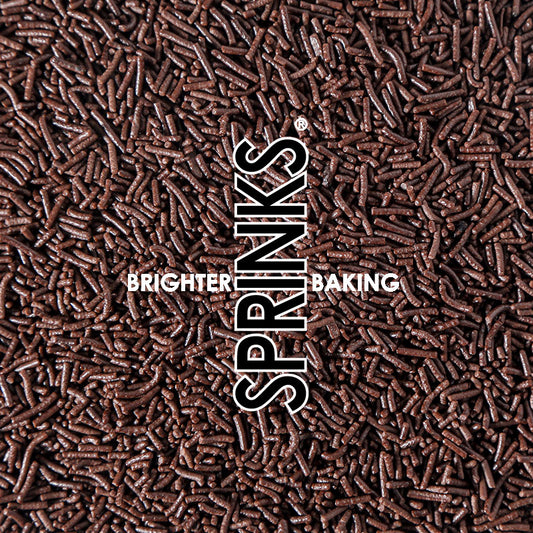 500g Jimmies 1mm CHOCOLATE - by Sprinks