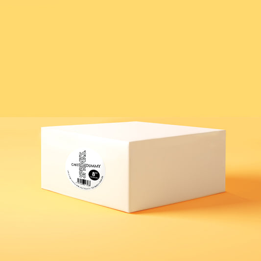 Cake Dummy - SQUARE 8" x 4" High