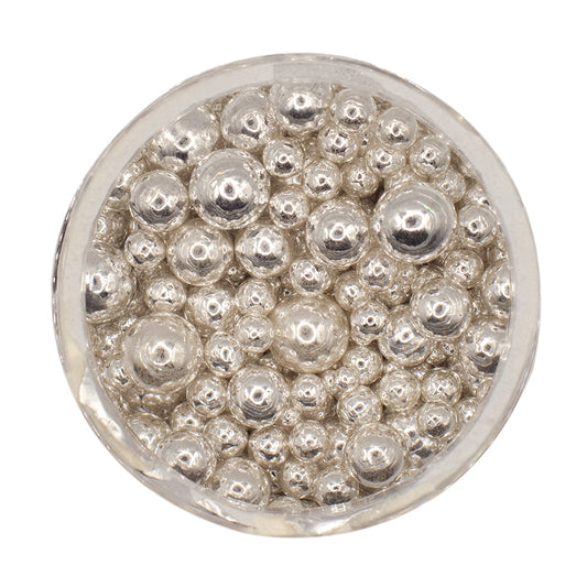 SILVER BUBBLE BUBBLE (75g) Sprinkles - by Sprinks