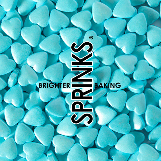500g BLUE Hearts - by Sprinks