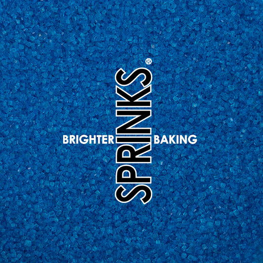 500g DARK BLUE Sanding Sugar - by Sprinks