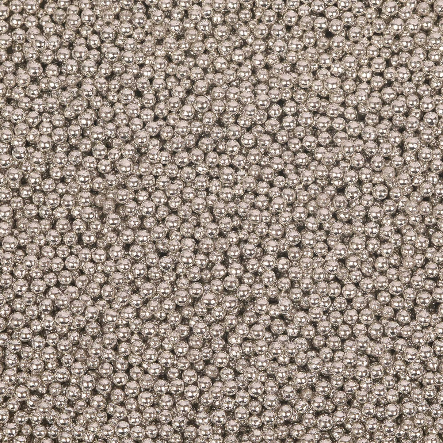 Sprinks Pro Series - 2kg Shiny Silver 2mm Sprinkles