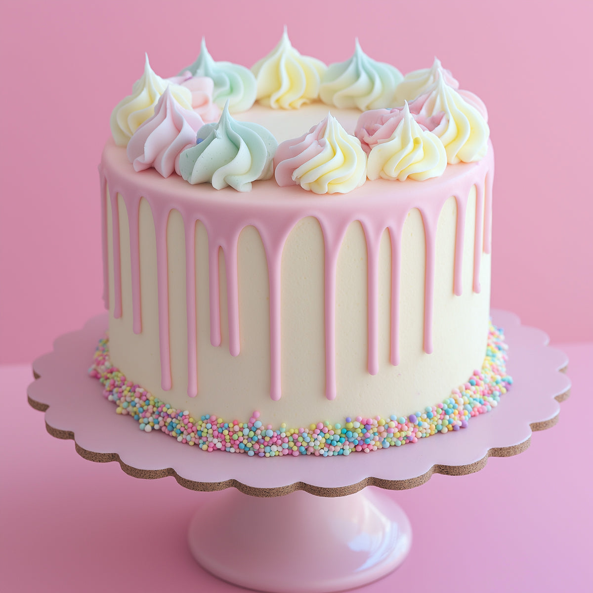 500g SPRING PASTEL Nonpareils - by Sprinks