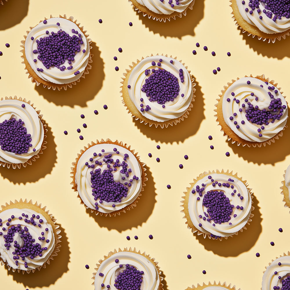 2kg BULK Nonpareils PURPLE - by Sprinks