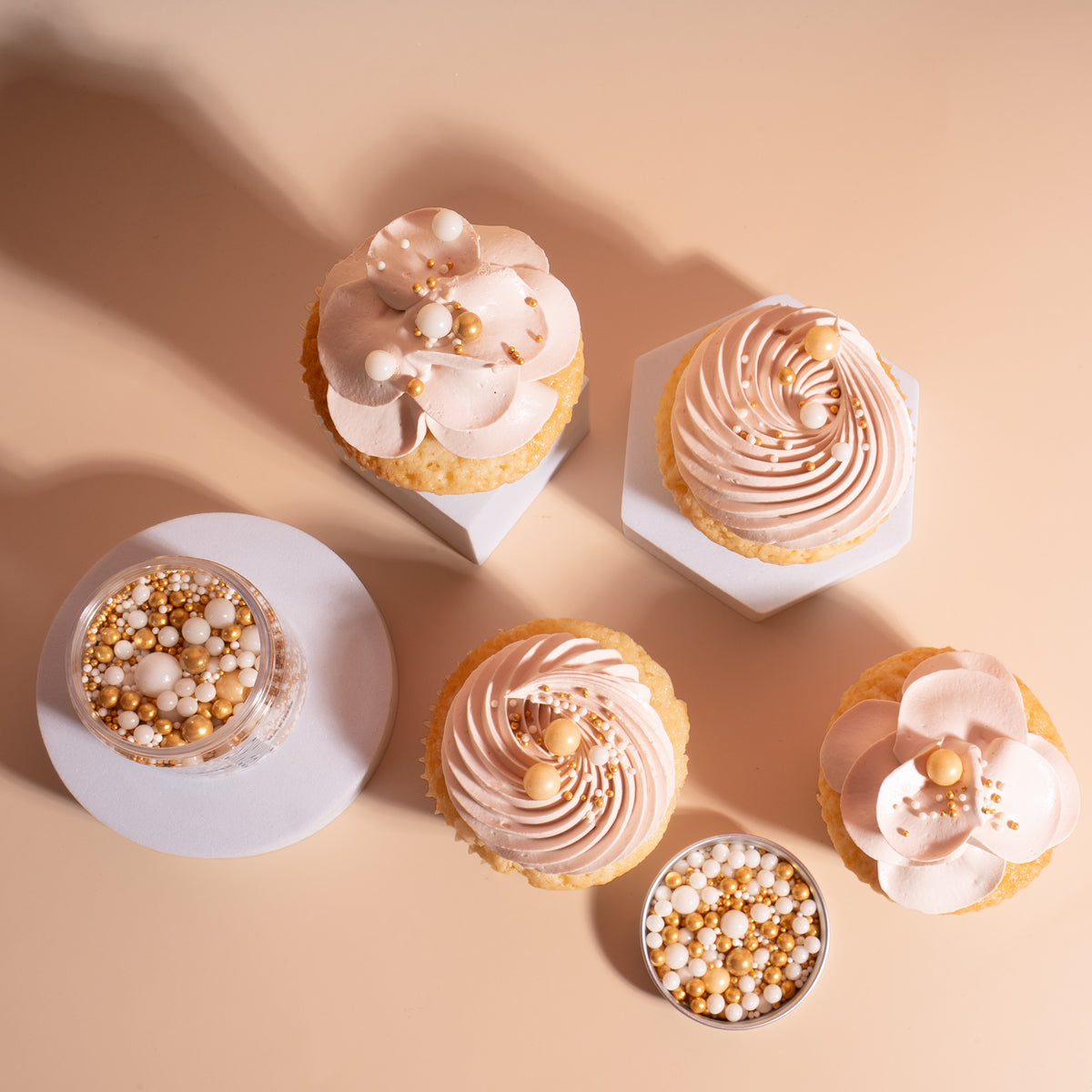 CHAMPAGNE VELVET Crunch Sprinkles 70g - by Sprinks