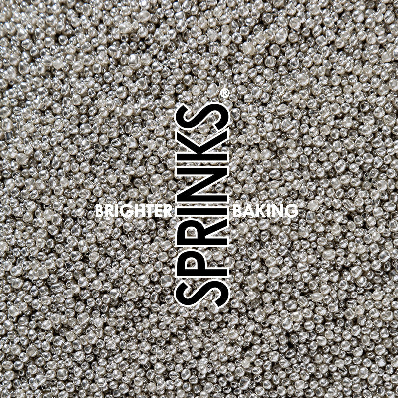 Cachous SILVER 2mm (85g) - by Sprinks