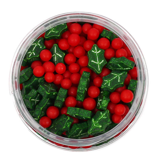 DECK THE HALLS Sprinkles (80g) - by Sprinks
