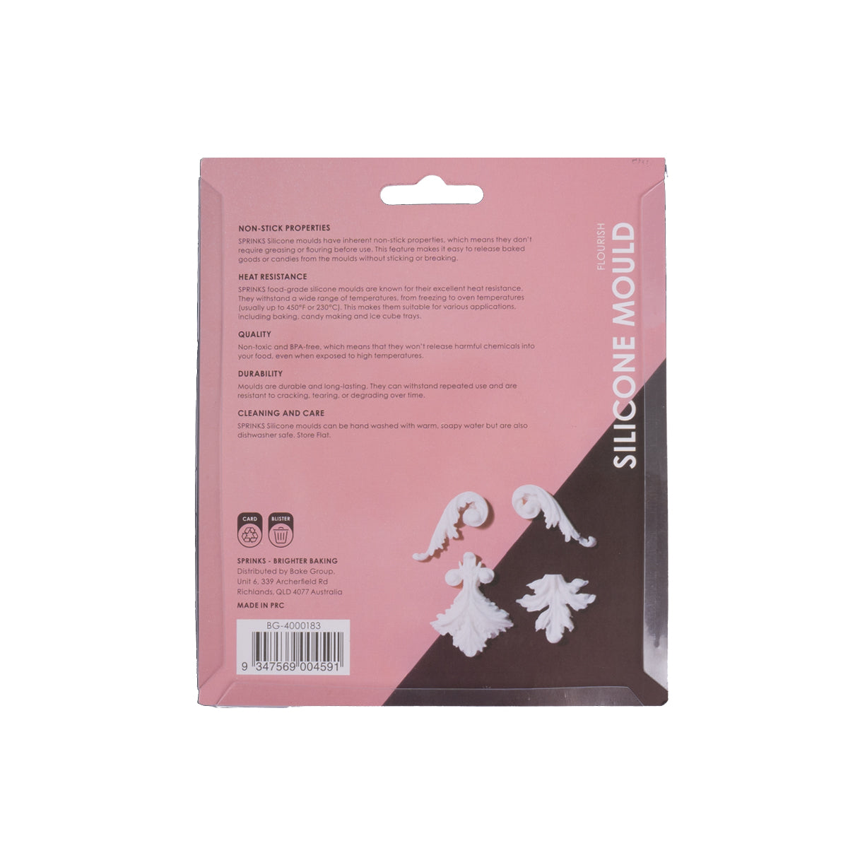 SPRINKS Silicone Mould - FLOURISH