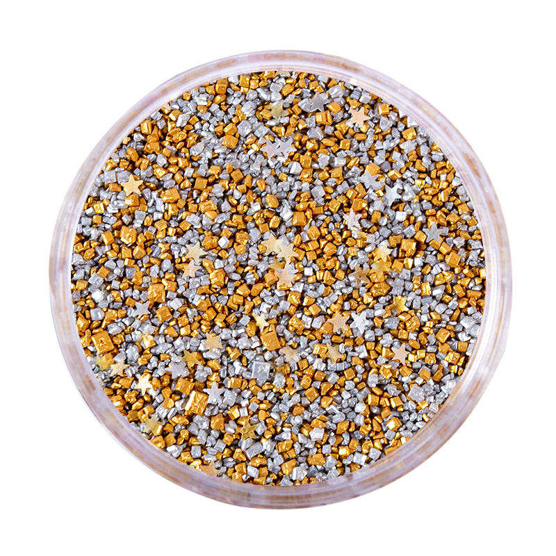 500g GOLD RUSH GLITZ Sprinkles - by Sprinks