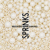500g PEARL WHITE BUBBLE BUBBLE Sprinkles - by Sprinks