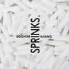 500g MATTE WHITE Rods - by Sprinks