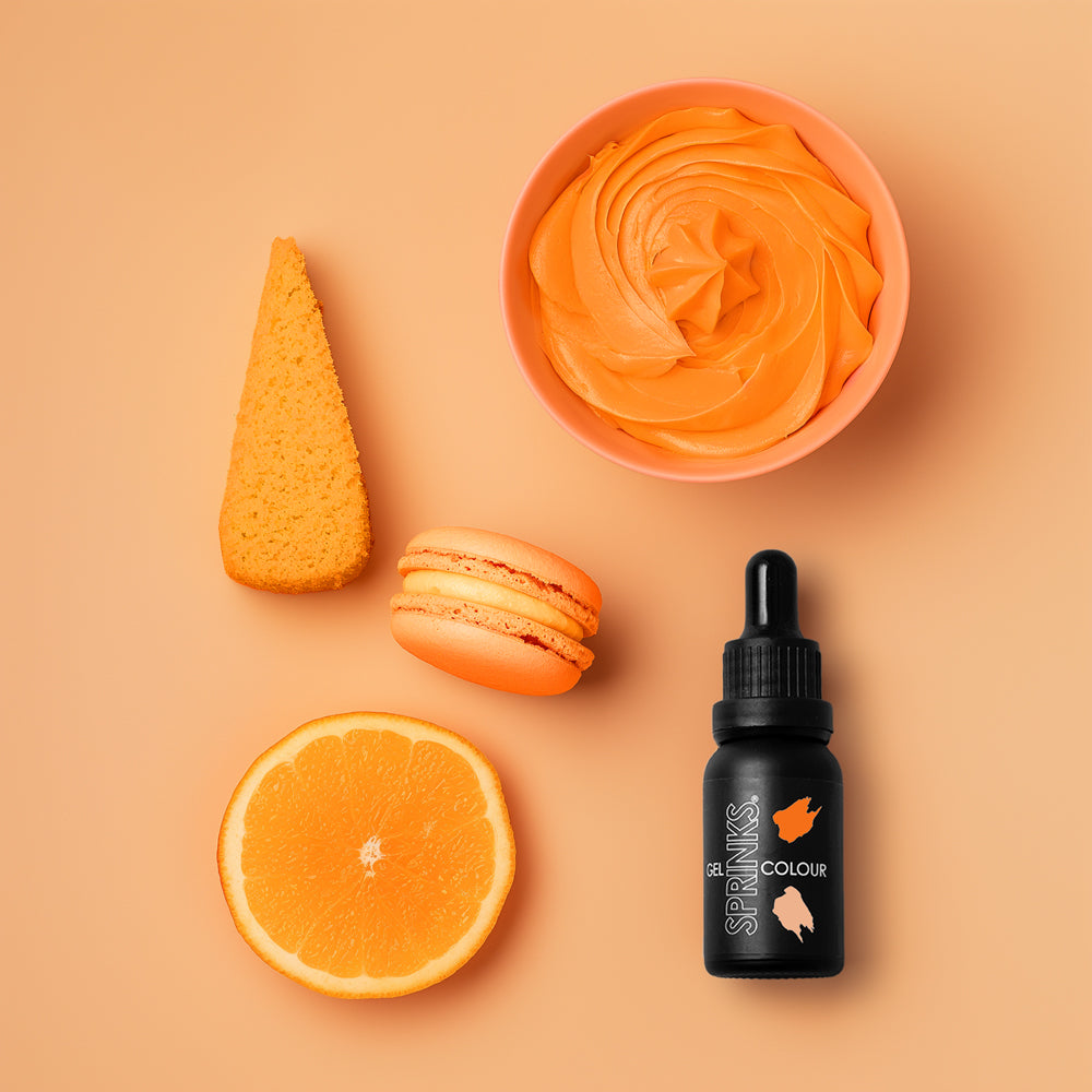 Sprinks SUNSET ORANGE Gel Colour (15ml)**