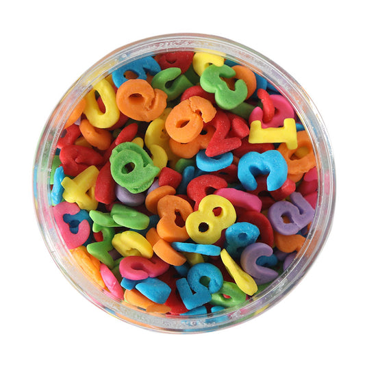 MIXED NUMBERS Sprinkles (55g) - by Sprinks