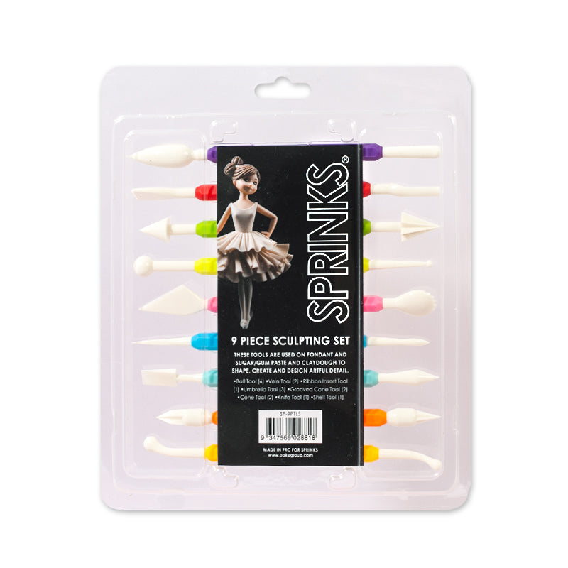 SPRINKS Sculpting Tools - Set of 9