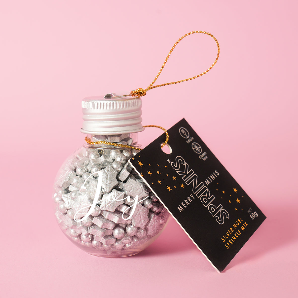 SPRINKS Merry Minis - SILVER NOEL 50g