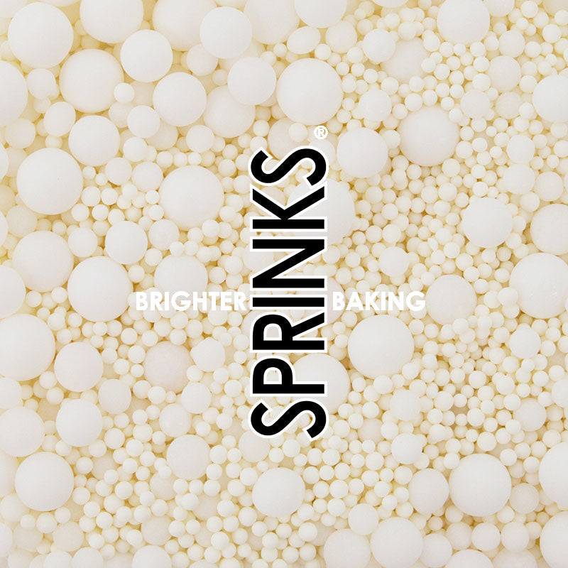 Sprinks Pro Series - White Bubble Bubble Sprinkles 2kg