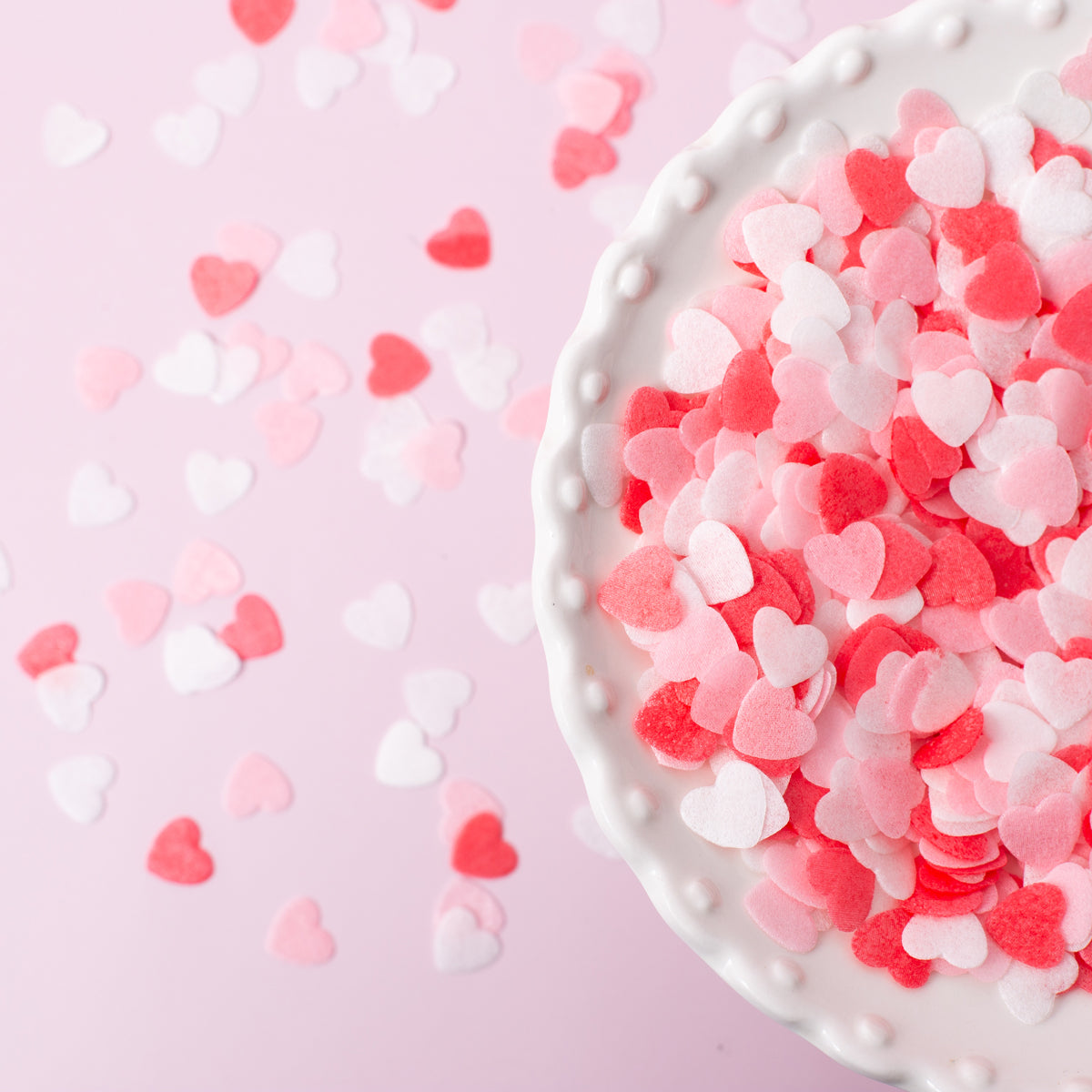 SMALL HEARTS VALENTINE Wafer Decorations (9g) - by Sprinks