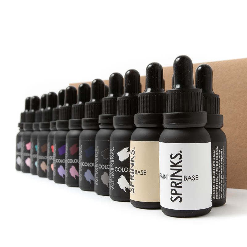 STARTER SET Sprinks Gel Colours - 24 Bottles (15ml)**