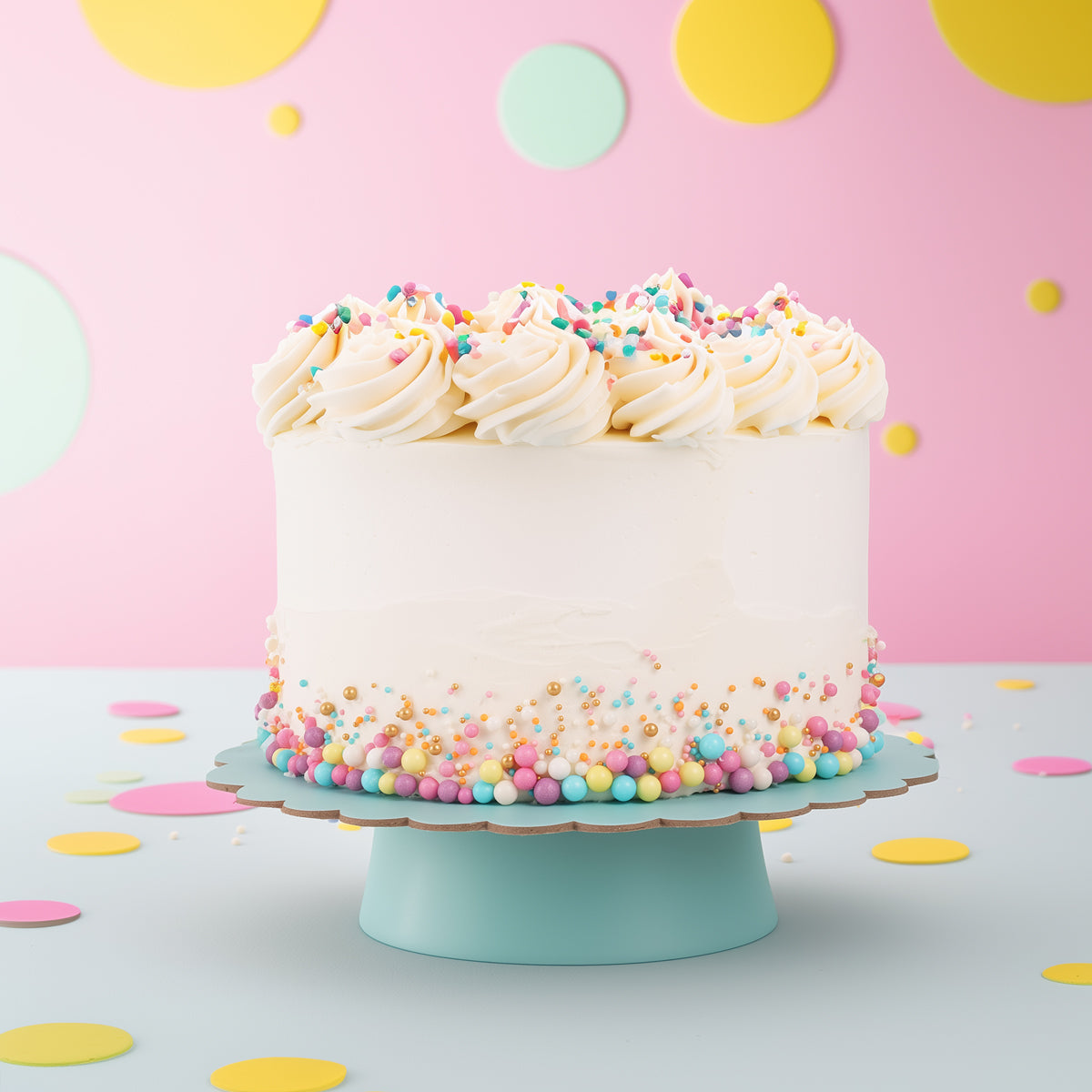 500g PASTEL & GOLD BUBBLE BUBBLE Sprinkles - by Sprinks