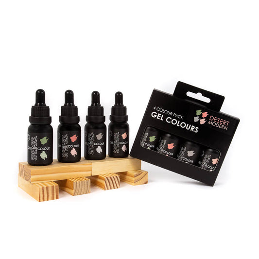 Sprinks Gel Colour 4-Pack - DESERT MODERN**