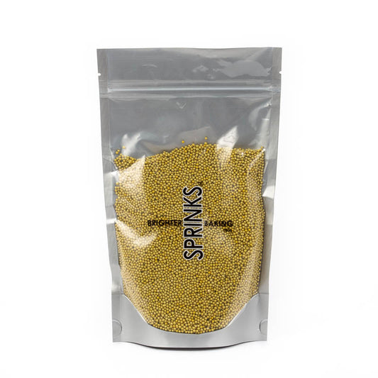 500g Cachous GOLD 2mm - by Sprinks