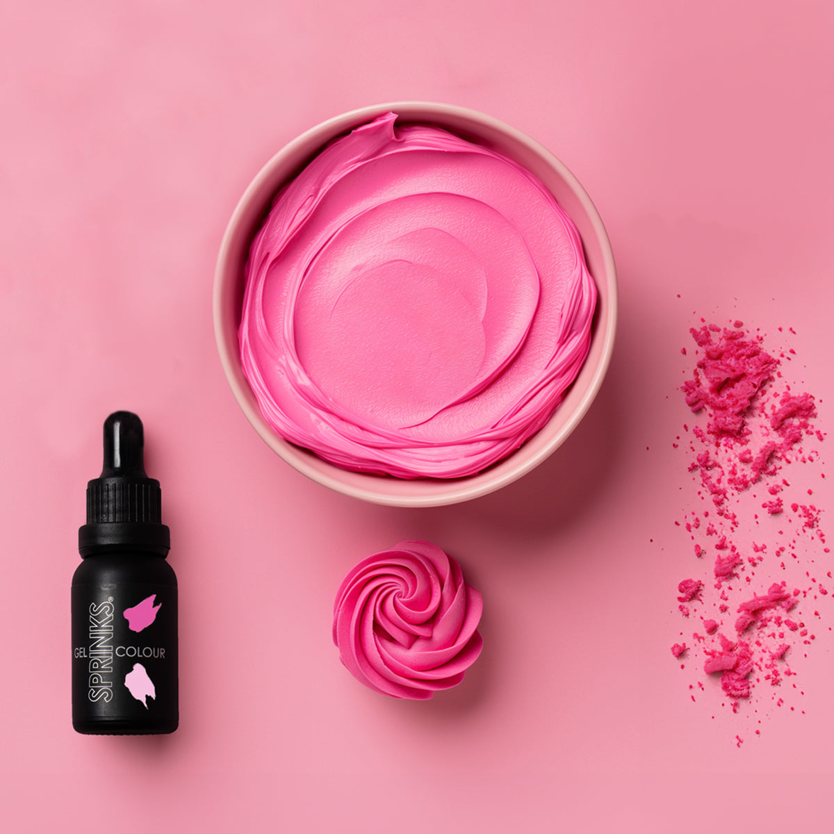 Sprinks HOT PINK Gel Colour (15ml)**