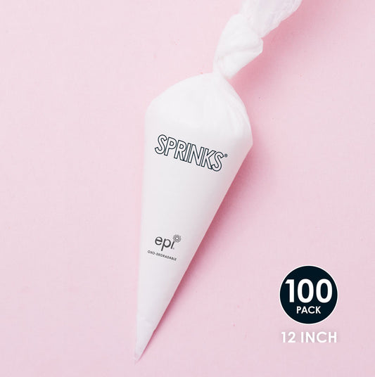 12" DEGRADABLE Piping Bags (Pack of 100) - by Sprinks