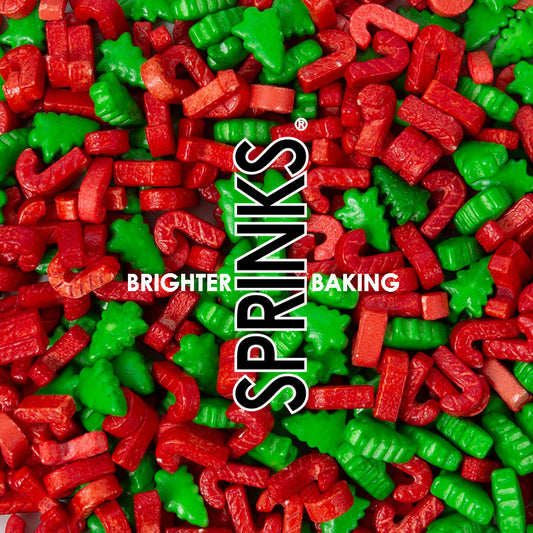 500g SANTA'S COMING Sprinkles - by Sprinks