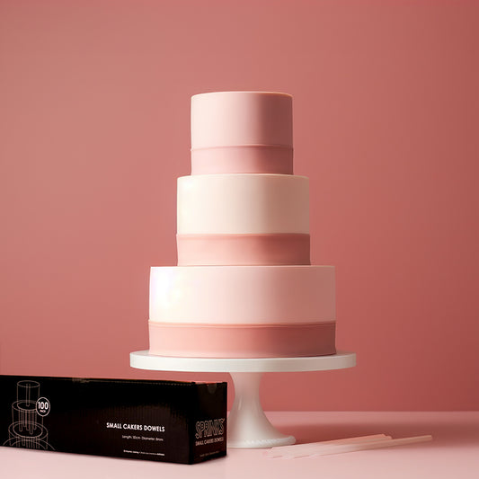 SMALL Opaque Cake Dowels (Box of 100) - by Sprinks