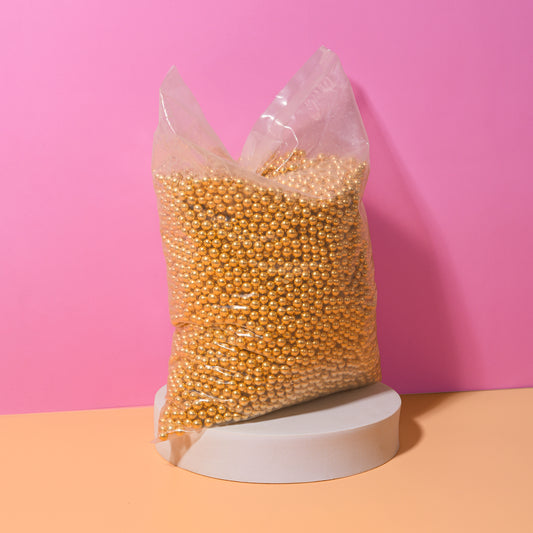 Sprinks Pro Series - 2kg Crunchy Shiny Gold 6mm Sprinkles