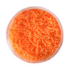 Jimmies 1mm ORANGE (60g) - by Sprinks