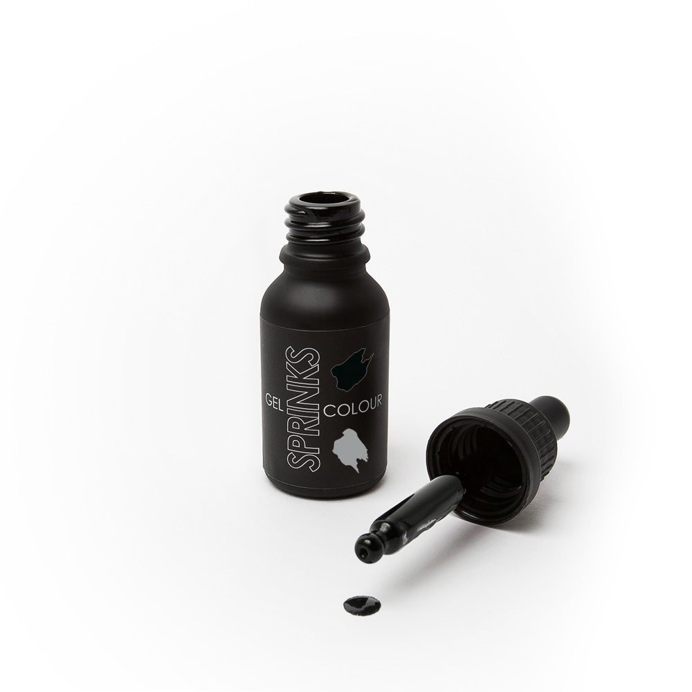 Sprinks BLACK Gel Colour (15ml)**