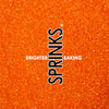 500g ORANGE Sanding Sugar - by Sprinks