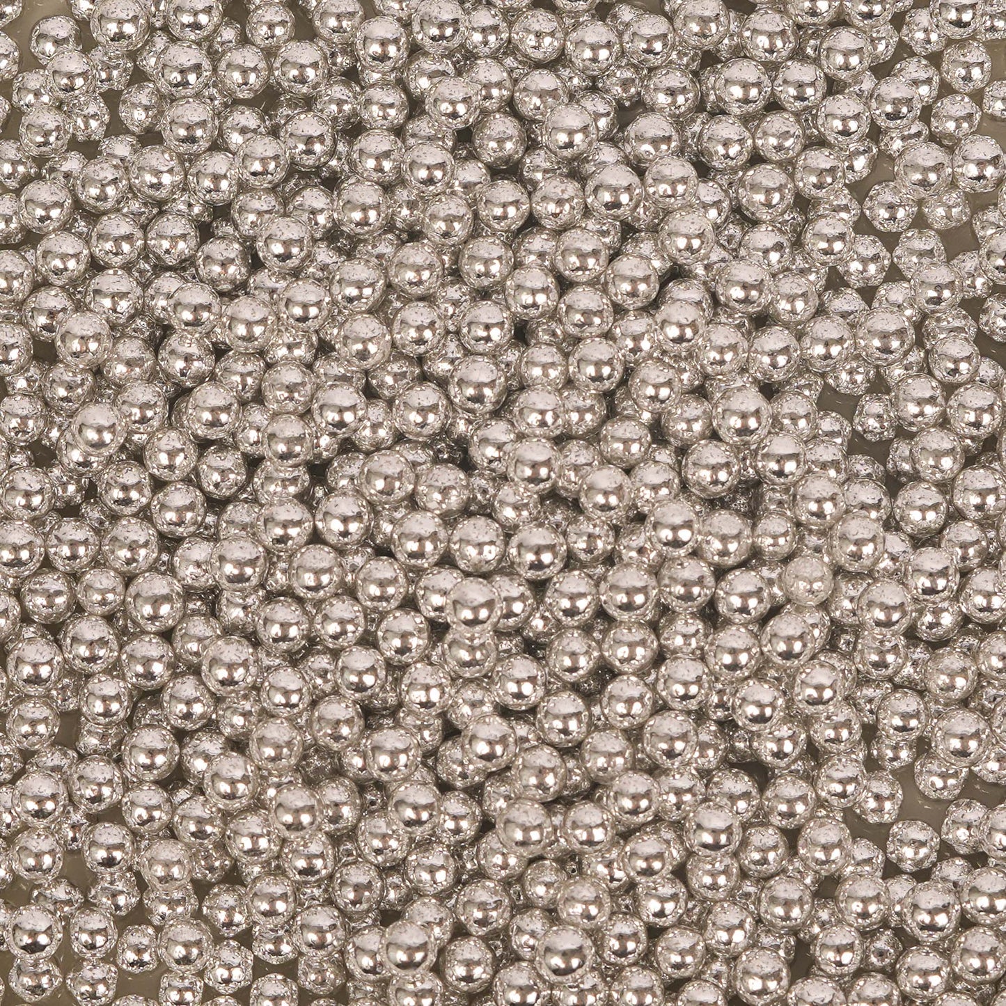 Sprinks Pro Series - 2kg Shiny Silver 4mm Sprinkles